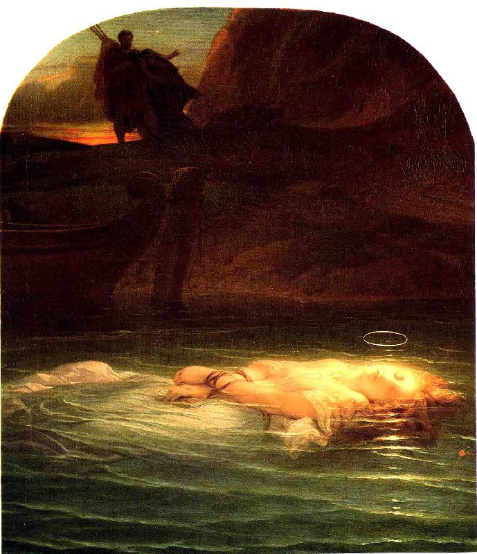 Paul Delaroche Young Christian Martyr oil painting picture